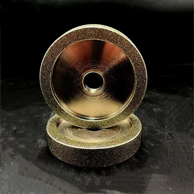 Disque pointu Diamond Tools plaqué Superhard de meule