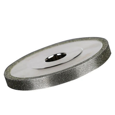 Roue plaquée dure de BCN de diamant rectifiant couper l'alliage fragile