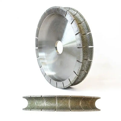 La meule segmentée par verre a plaqué 150 Grit Grinding Wheel