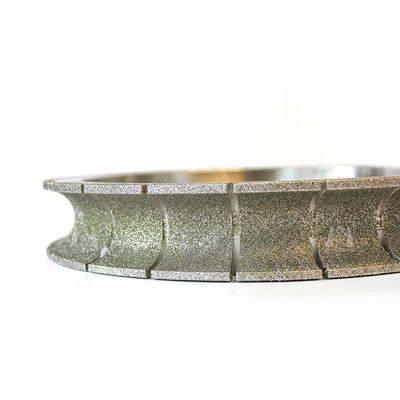 La meule segmentée par verre a plaqué 150 Grit Grinding Wheel