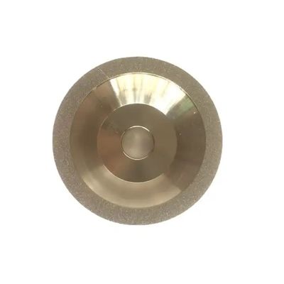 Le type cuvette a plaqué l'argent de Diamond Grinding Wheel Glass Edging