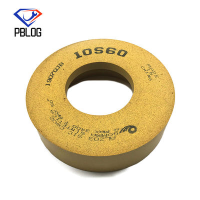 Disque de polissage en verre jaune à vitesse maximale de 2800 tr / min pour un polissage parfait
