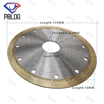 80 - 600 Disque de découpe de diamants en treillis de précision