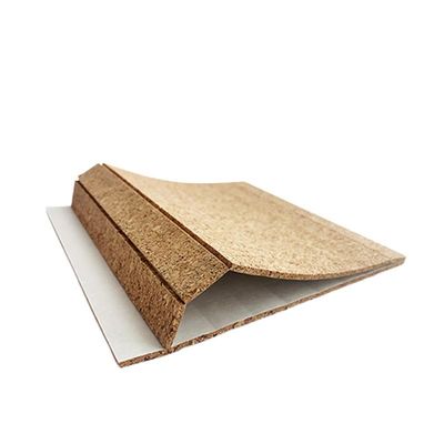 Diviseur de verre en bois doux imperméable à l'eau avec finition naturelle