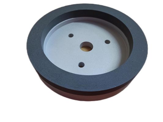 Roue de broyage à la résine rouge - Performance optimale pour le broyage du verre fin 150*12*20*12
