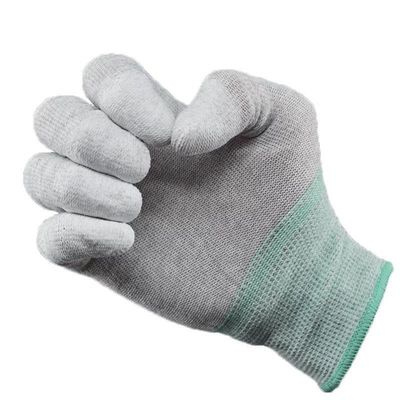 Gants en plastique noir adaptés aux applications à faible perméabilité