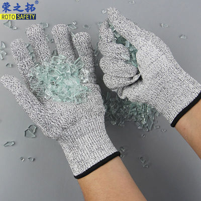 Gants en plastique noir adaptés aux applications à faible perméabilité