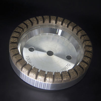 Roue de polissage de diamants pour les bords ronds