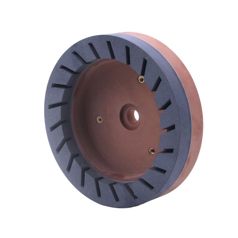 Processus de béton de verre de haute qualité Roue de meulage en résine de type bol segmentée