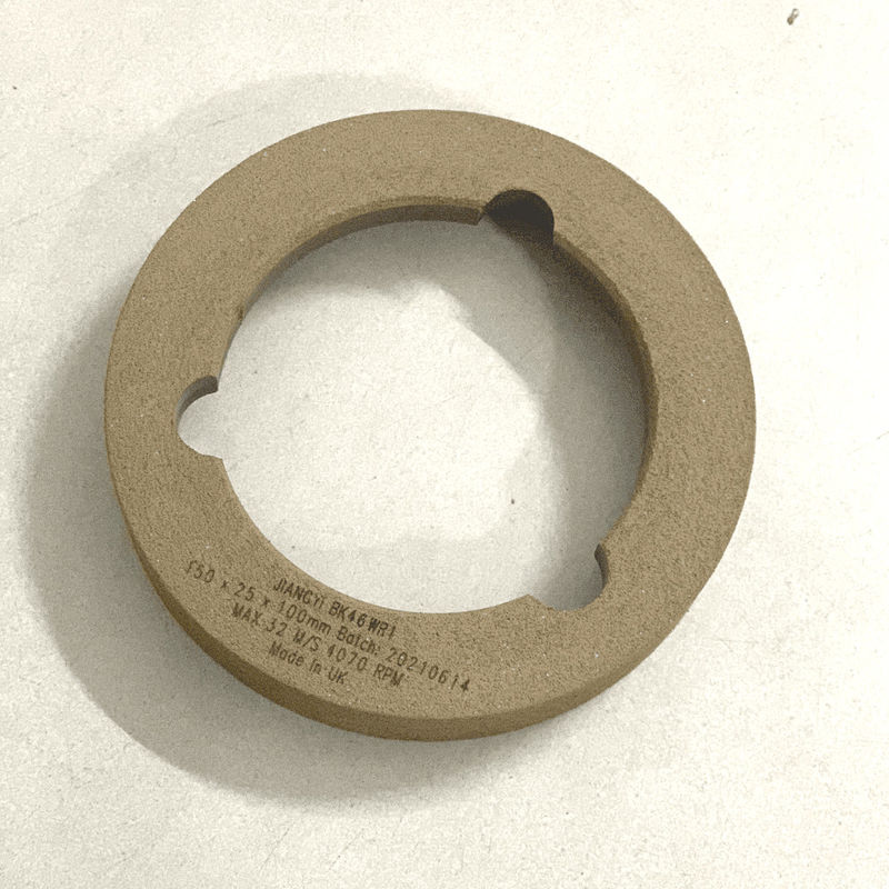 BK46 BK60 roue de polissage de profilé outils de traitement du verre 150x25x100mm pour machine à trancher machine de meulage