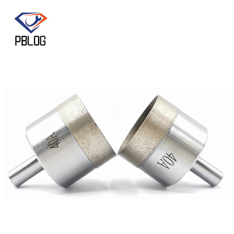 PBLOG Forages diamantés de haute qualité pour le traitement du verre Ferraille de verre Outils de coupe de verre Brocas