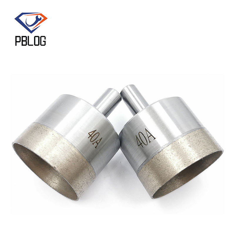 PBLOG Forage à base de diamants pour le traitement du verre Traitement du verre Matériel de traitement du verre Outils de coupe du verre