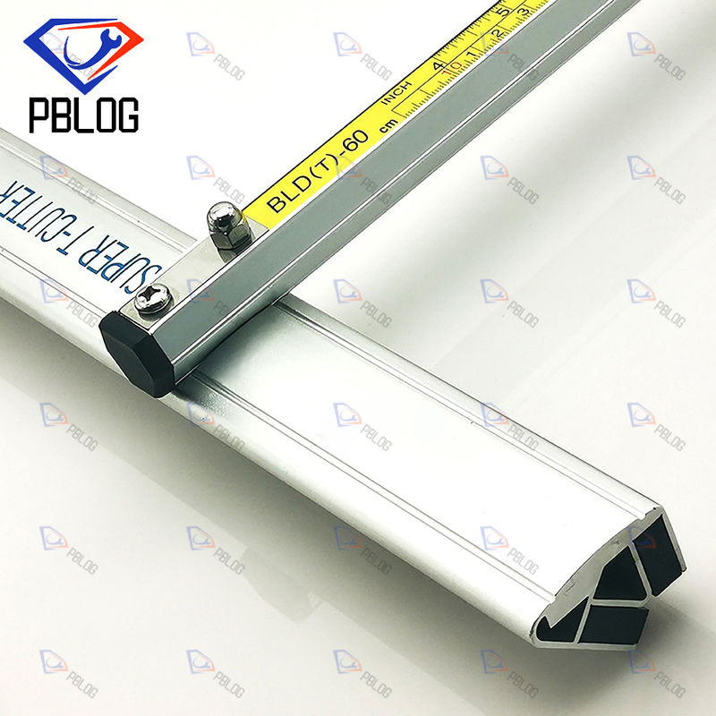 Vente d'usine PBLOG tailleuse de verre en forme de T poignée de métal de bonne qualité tailleuse de verre outils de traitement de verre diamant