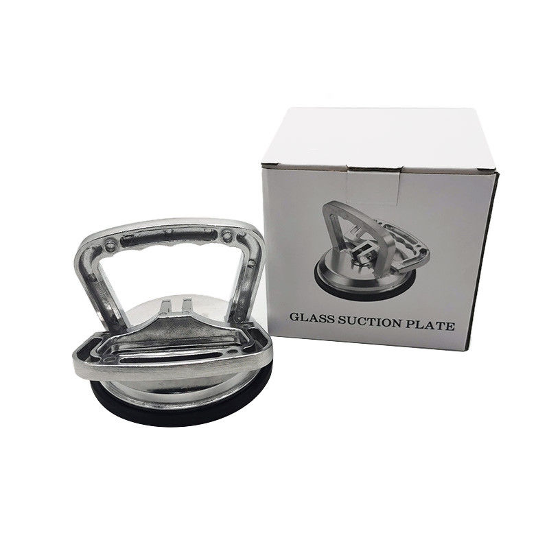 Vente à chaud forte aspiration Objet lourd de surface métallique céramique Sous-sol en caoutchouc unique Coupe d'aspiration en métal argenté