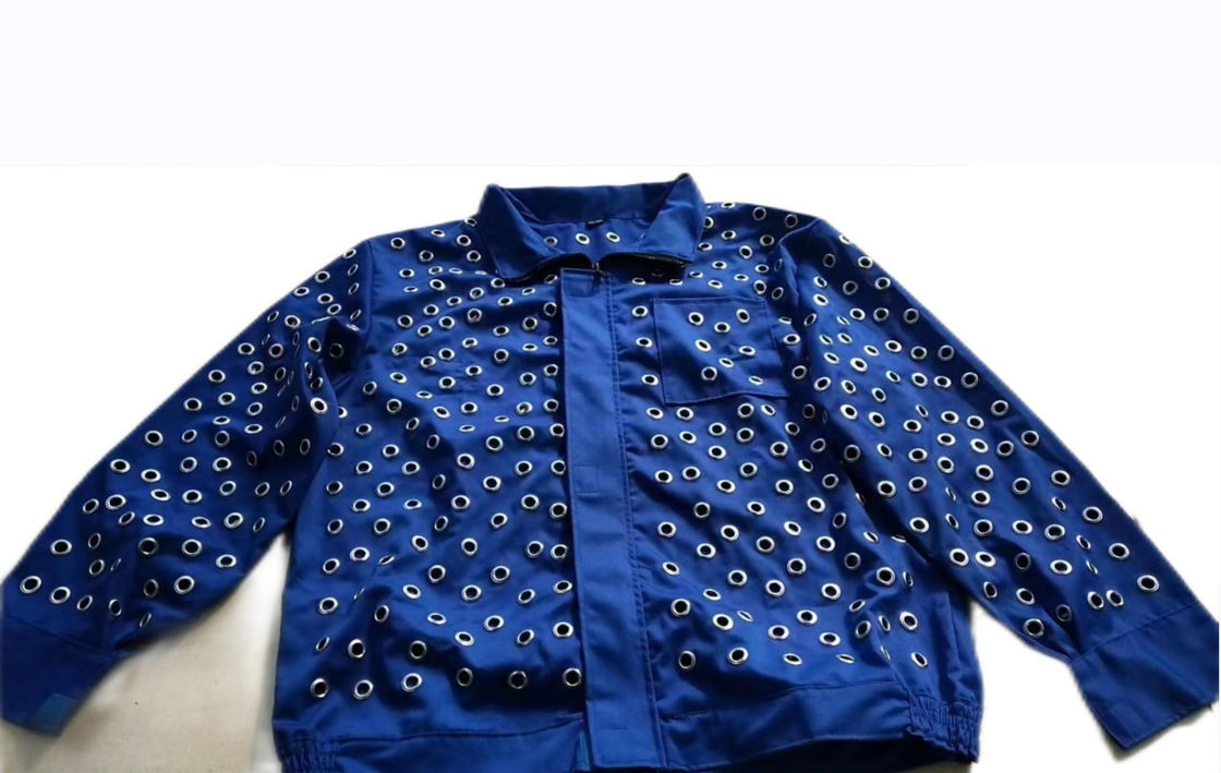 Les anneaux inoxydables de PBLOG et l'Anti-coupe épaisse de Ventialte de toile ont protégé l'utilisation de manteau dans le traitement en verre