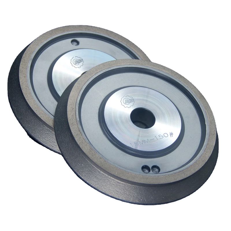 Durabilité Pblog 240# Roue de meulage en diamant gris Ronde bord 12/22/30 mm Forêt de l'arbre