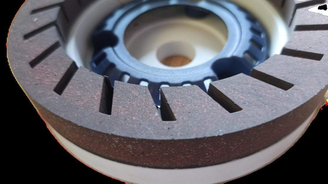 150 mm roue de résine haute netteté pour machine à béveler 240 Grit roue de tasse blanche brune