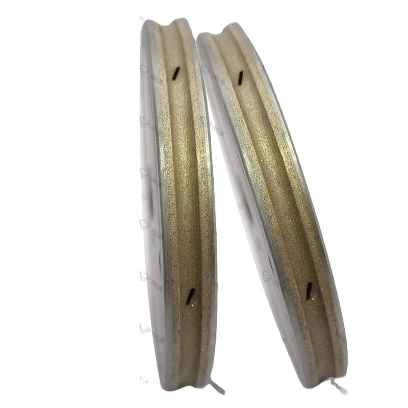 Roue de polissage à diamants à bord rond de 150 mm pour des performances durables et une résistance de 240